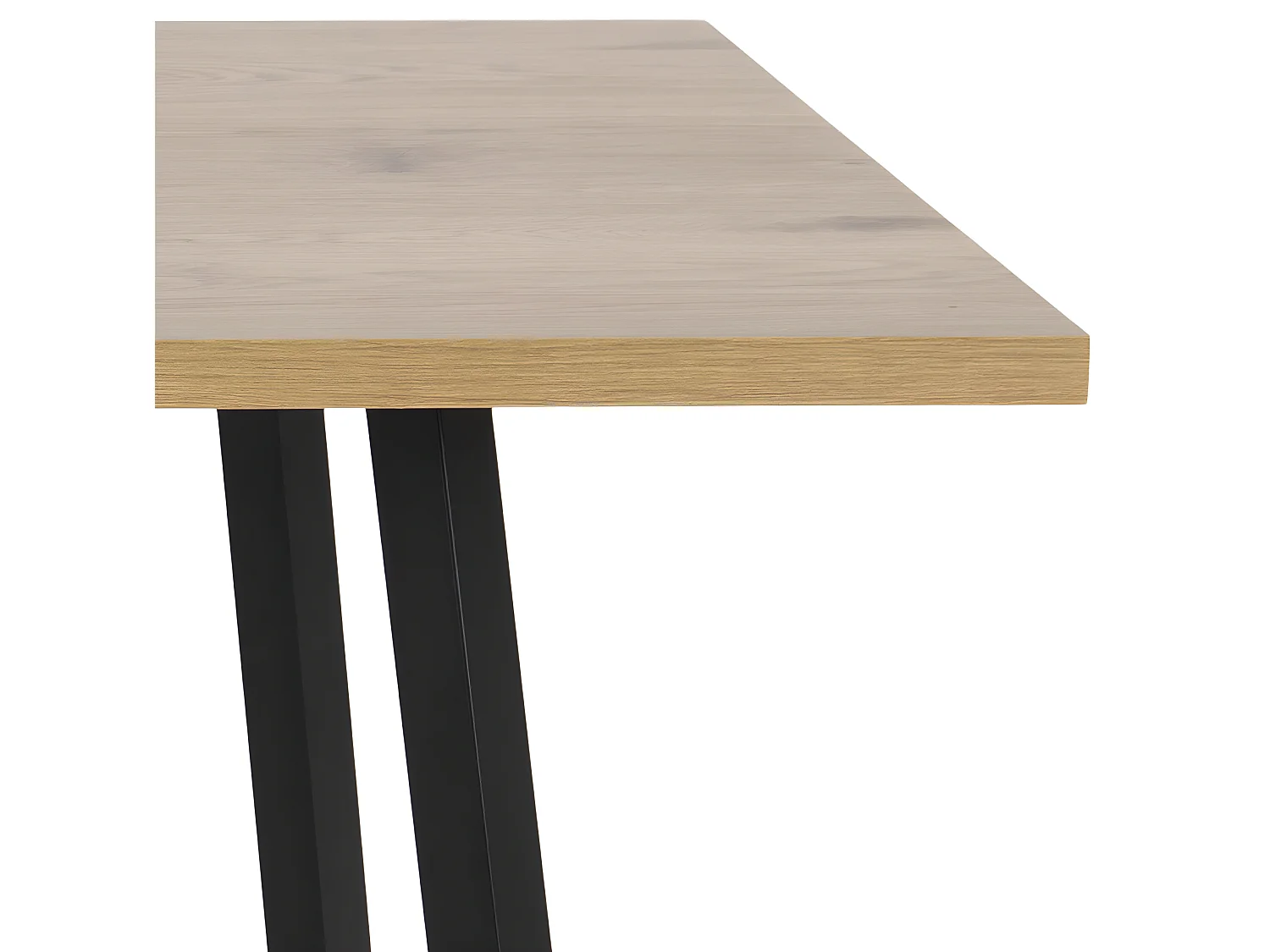 Cers Table de salle à manger, finition chêne sauvage.