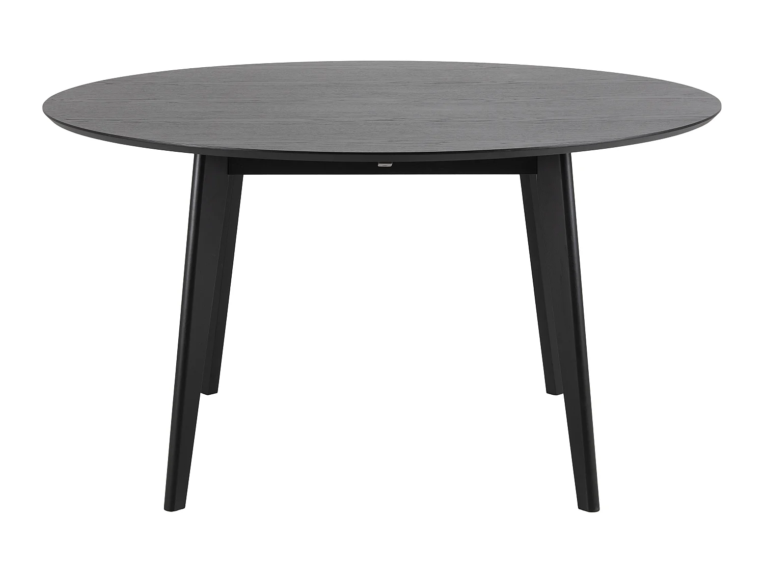 Roxby Table de salle à manger Ø140 cm, noir.