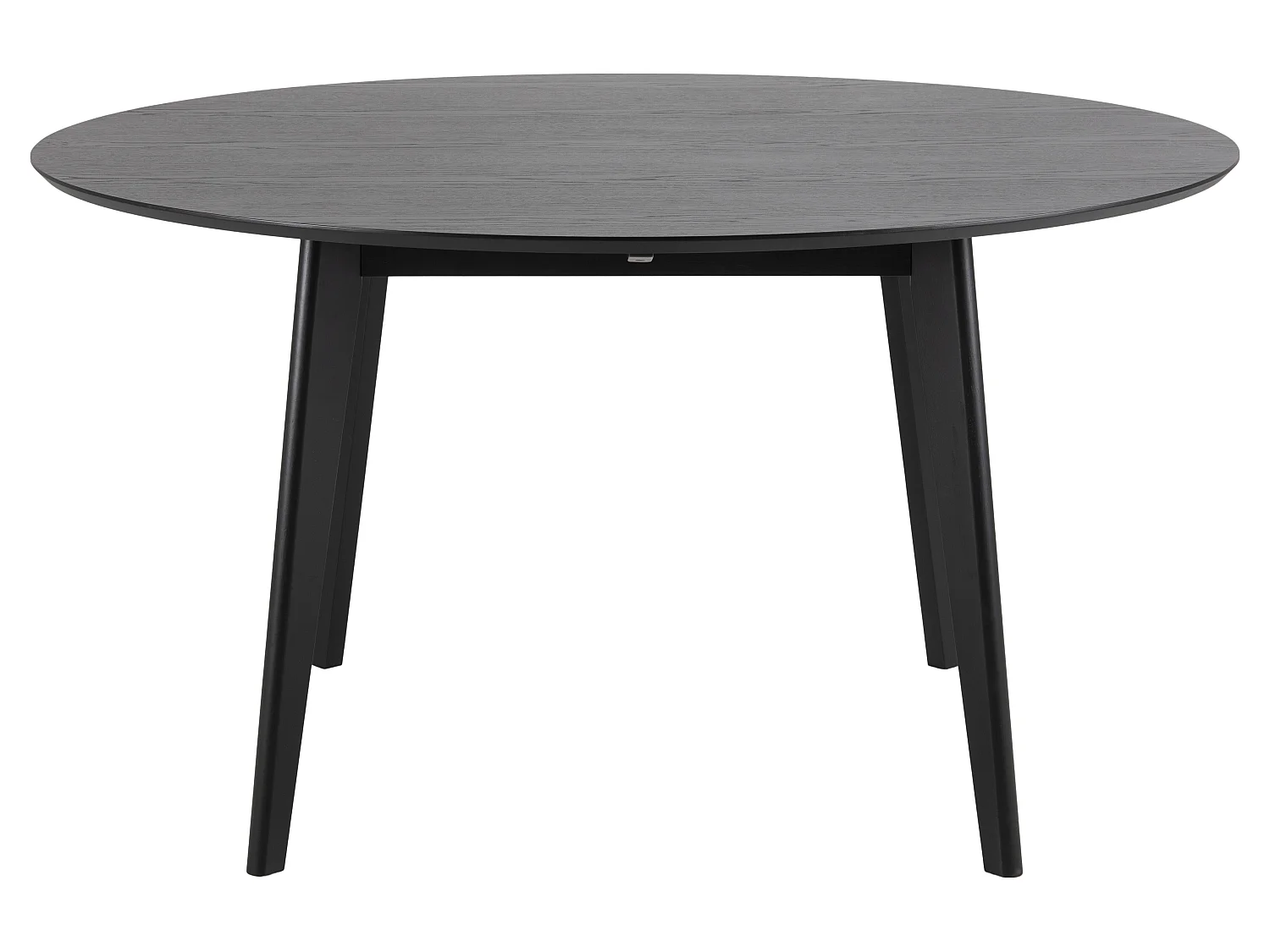 Roxby Table de salle à manger Ø140 cm, noir.