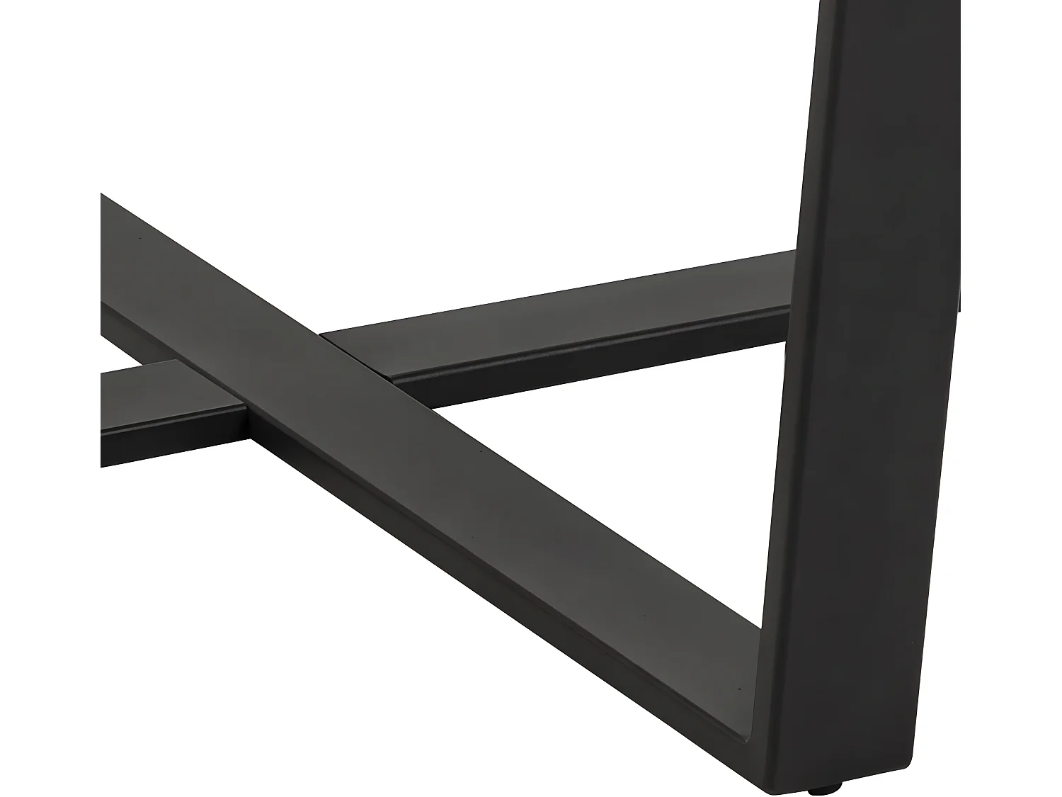 Amst Esstisch Marmor print schwarz.