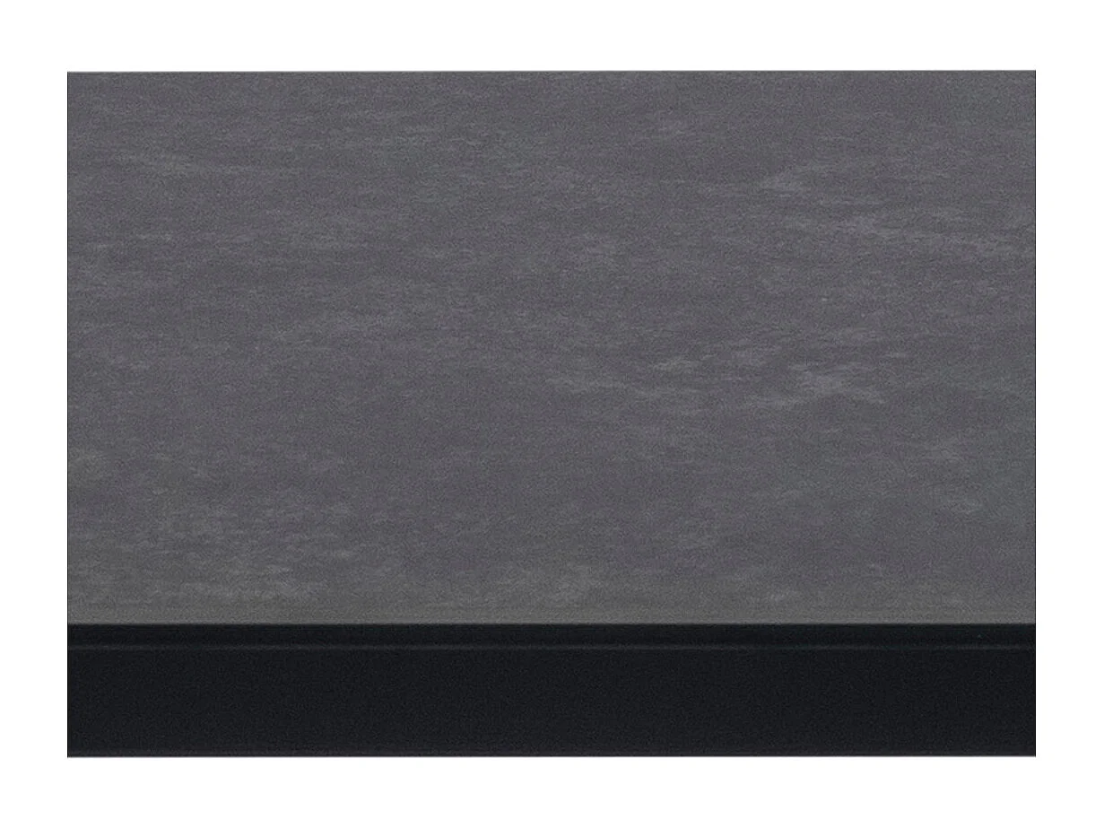 Brentford eetkamertafel zwart.