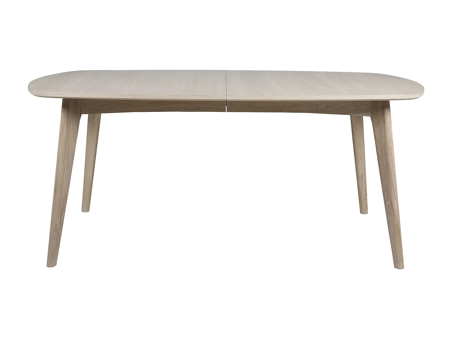 Marte Table de salle à manger extensible, chêne.