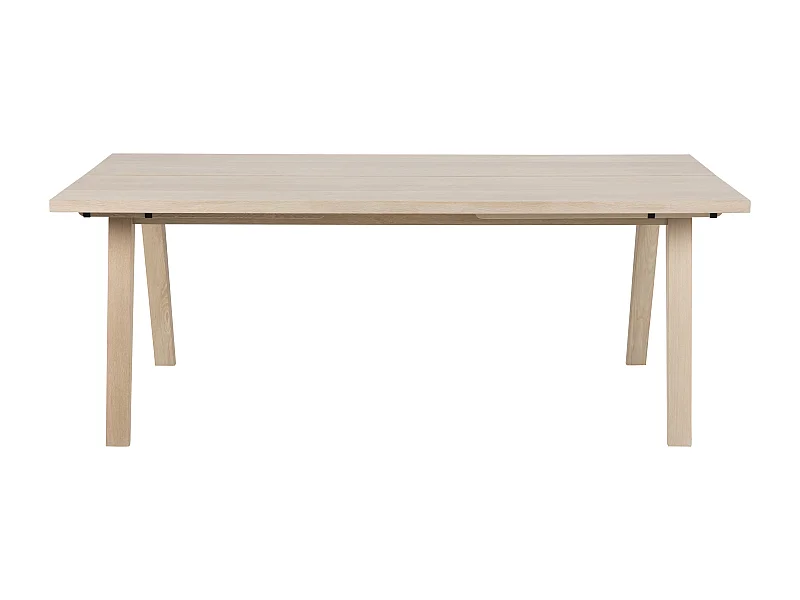 A-Line Table de salle à manger extensible, chêne.