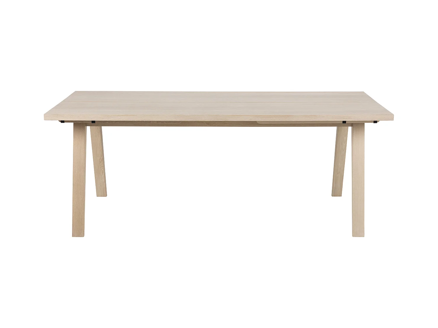 A-Line Table de salle à manger extensible, chêne.