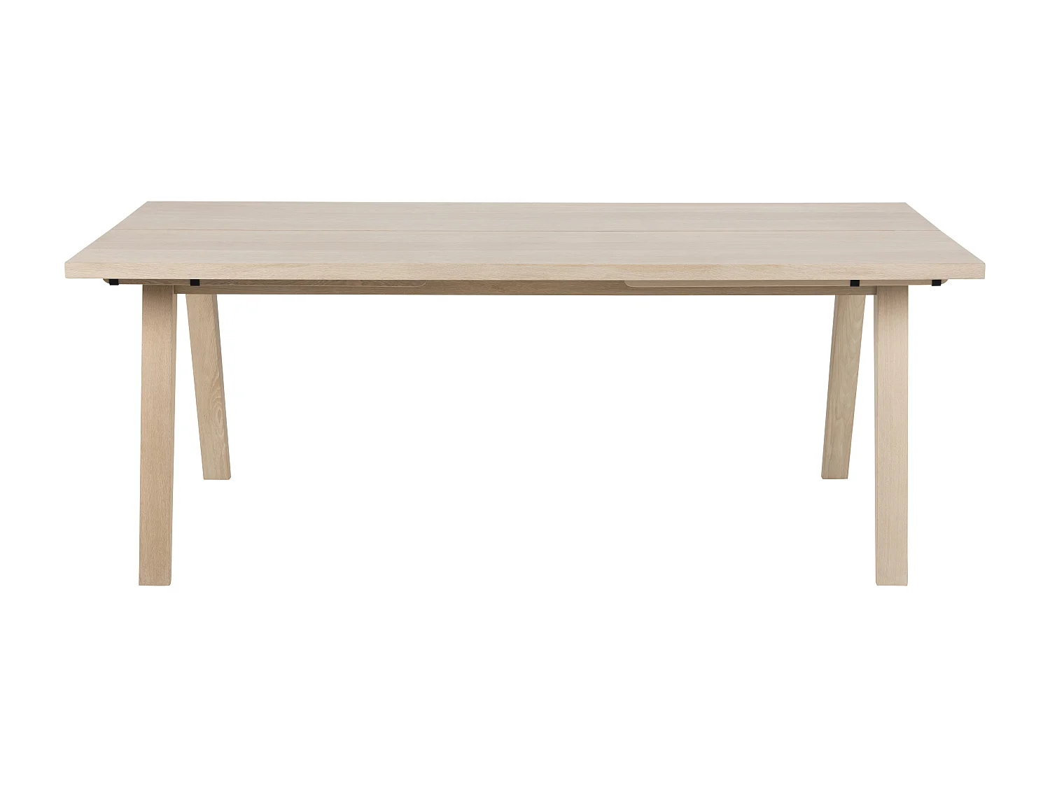 A-Line Table de salle à manger extensible, chêne.