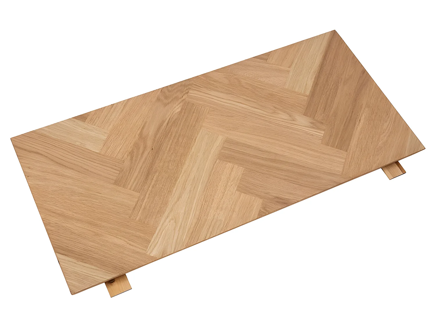 Brips Plateaux supplémentaire de prolongement pour table à manger, 2 pièces 95x45 cm, en plaqué chêne.