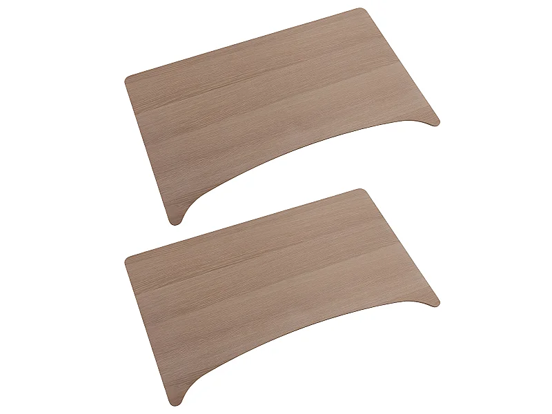 Aston Plateau supplémentaire, lot de 2, chêne.