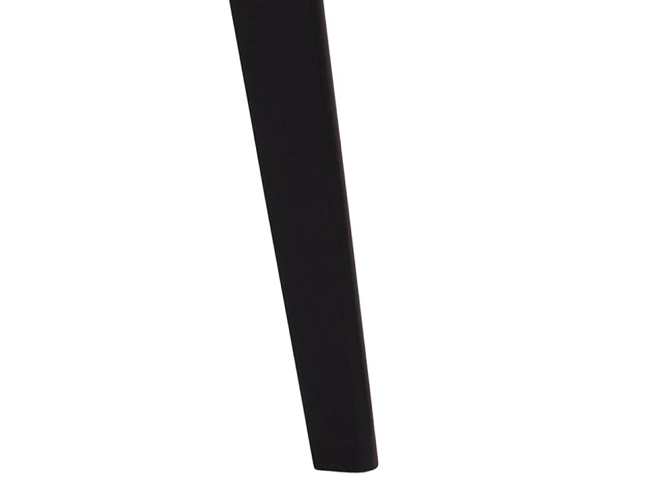 Tavolo da pranzo Roxby incl. 1 piatto aggiuntivo da 40 cm nero.