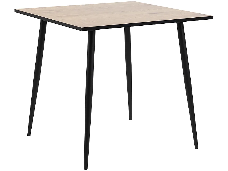 Willy Table à manger en imitation chêne sauvage.