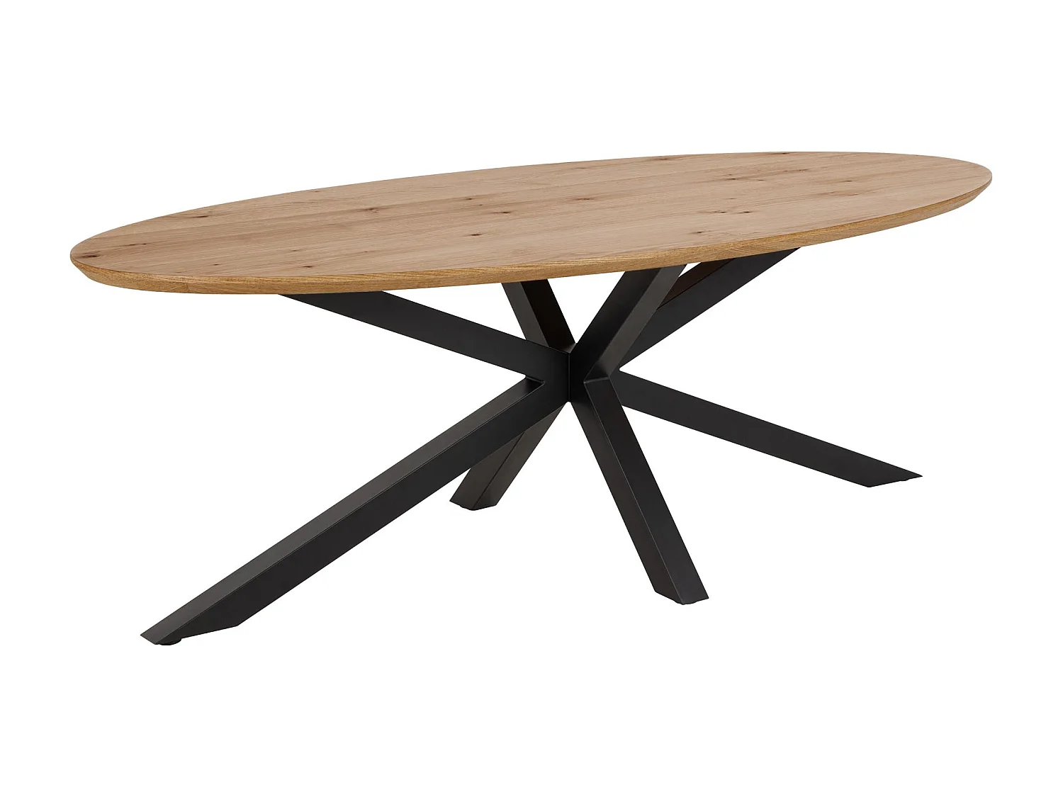 Heaven table de salle à manger 100x220cm sauvage chêne décor.