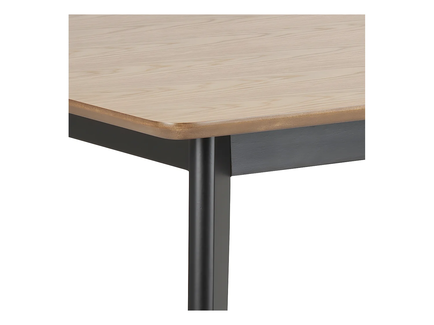 Roxana Table à manger, placage chêne.