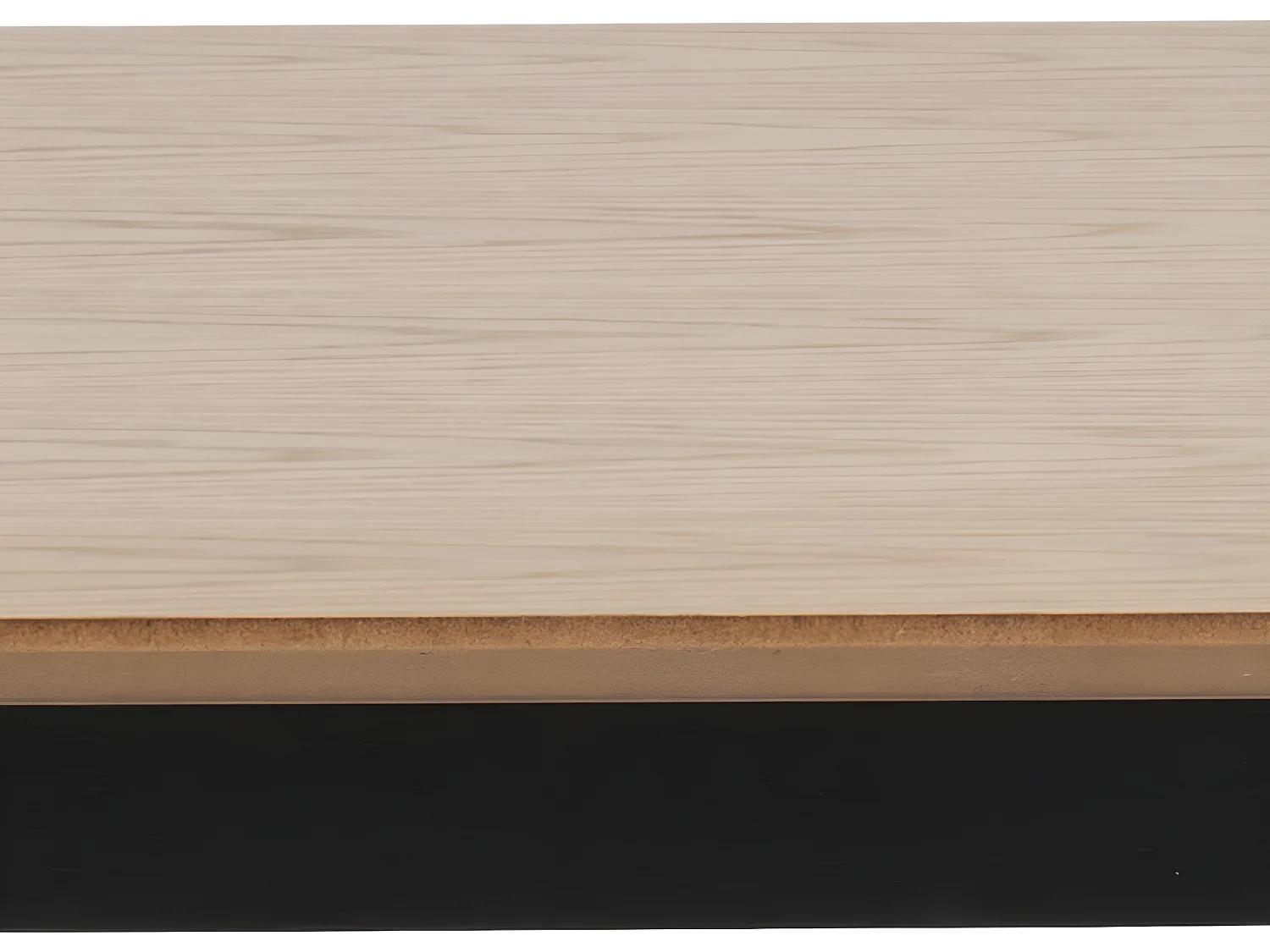 Roxana Table à manger, placage chêne.