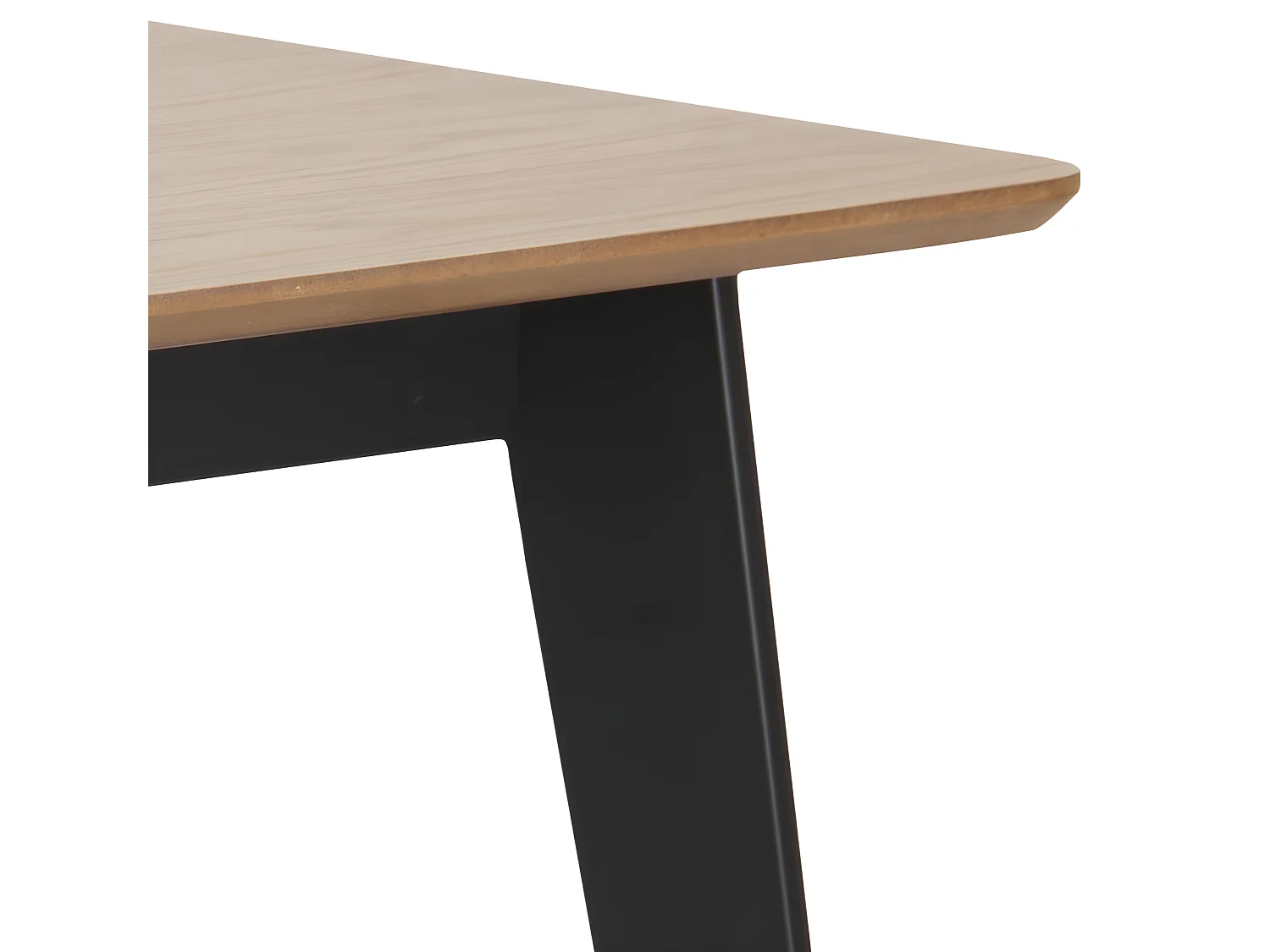 Roxana Table à manger, placage chêne.