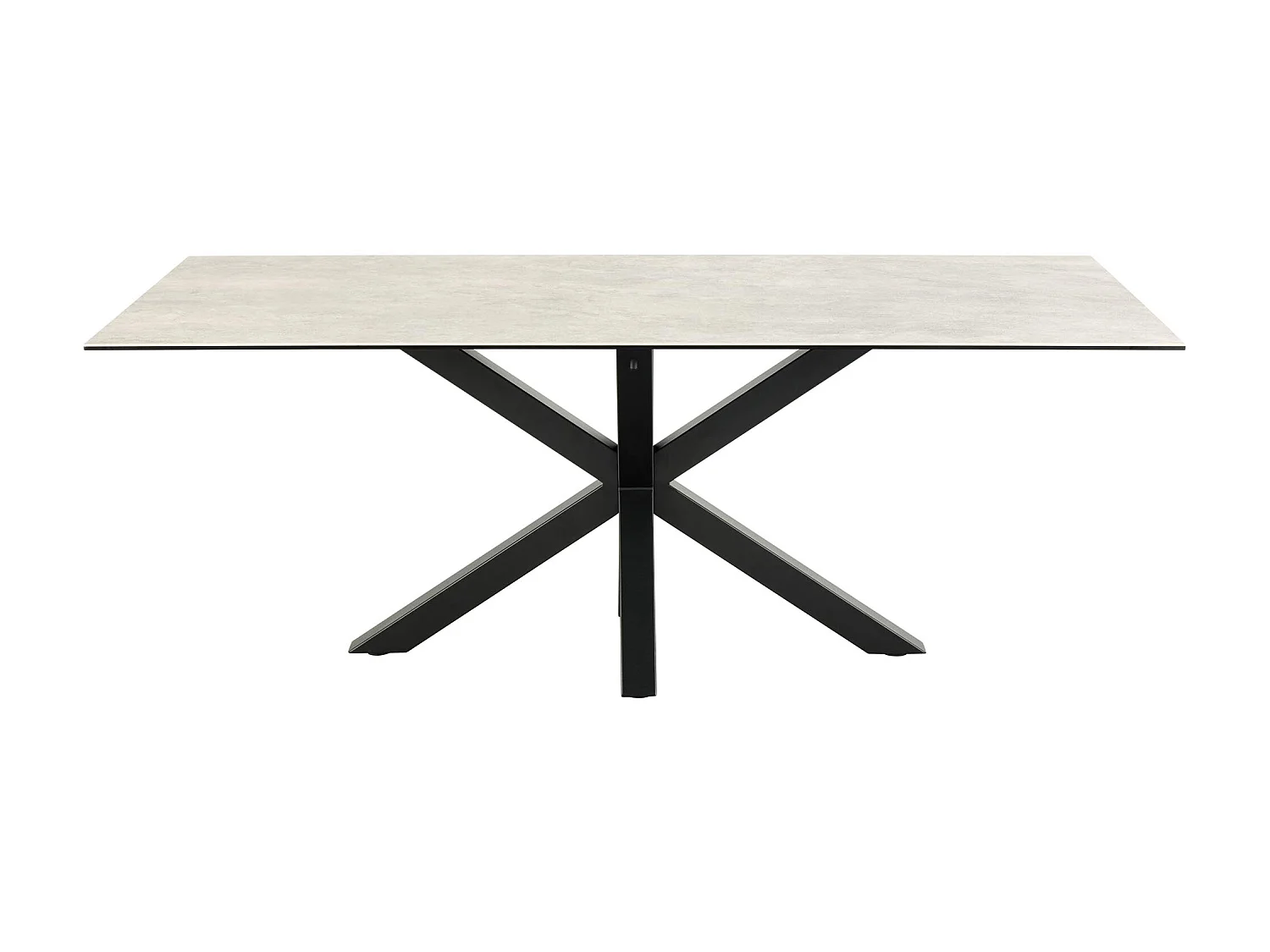 Heaven table de salle à manger 100x200cm gris.