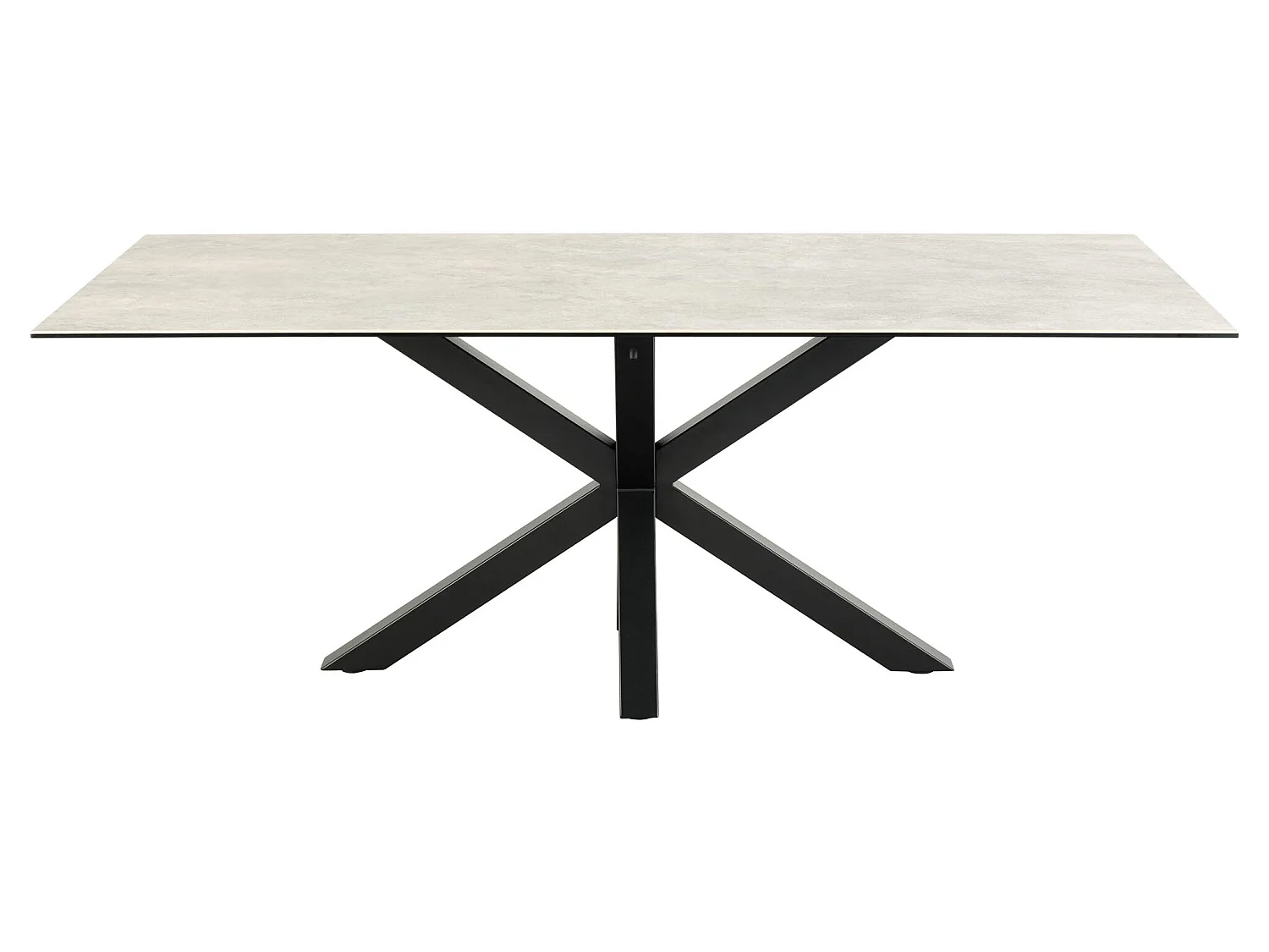 Heaven table de salle à manger 100x200cm gris.