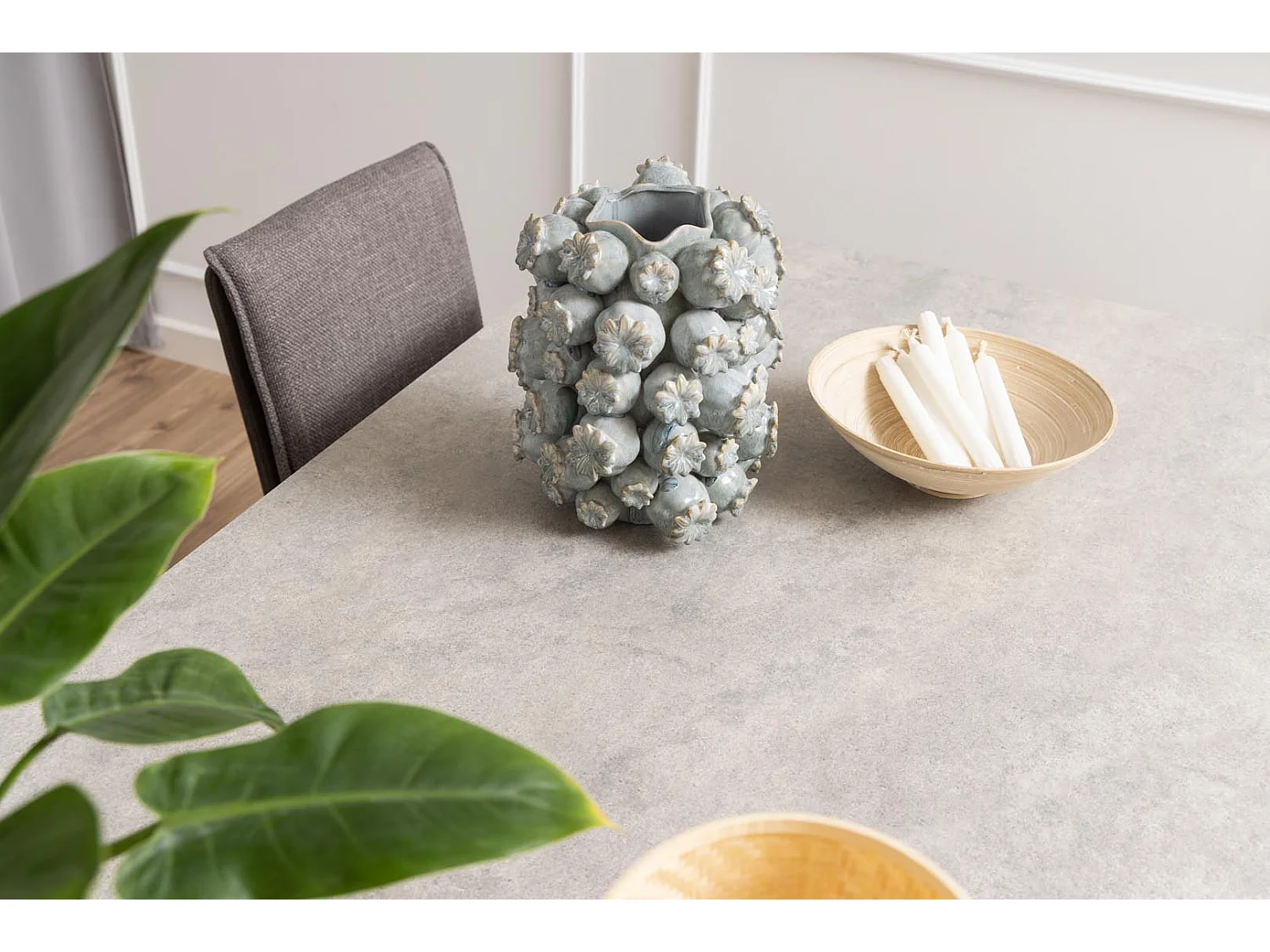 Heaven table de salle à manger 100x200cm gris.