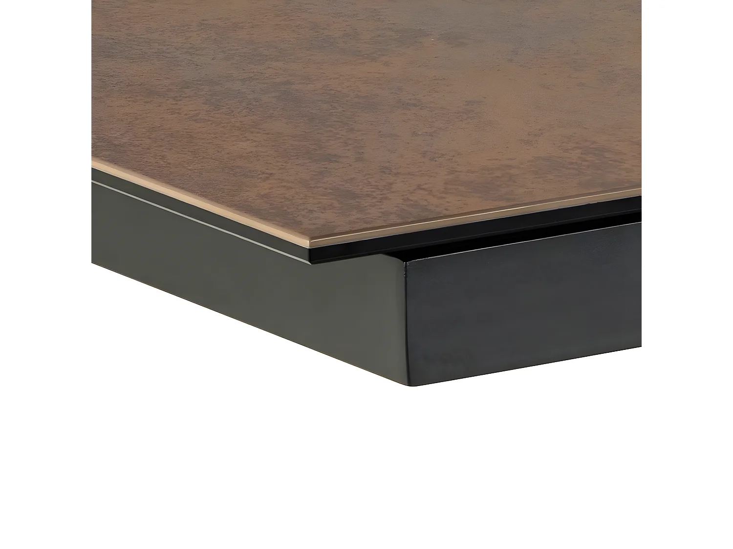 Heaven table de salle à manger 100x200/240cm extenstible marron.