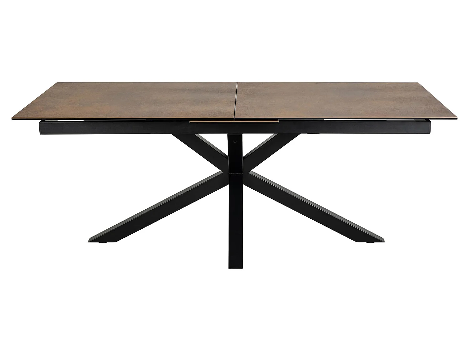 Heaven Esstisch 100x200/240cm mit Auszug braun.