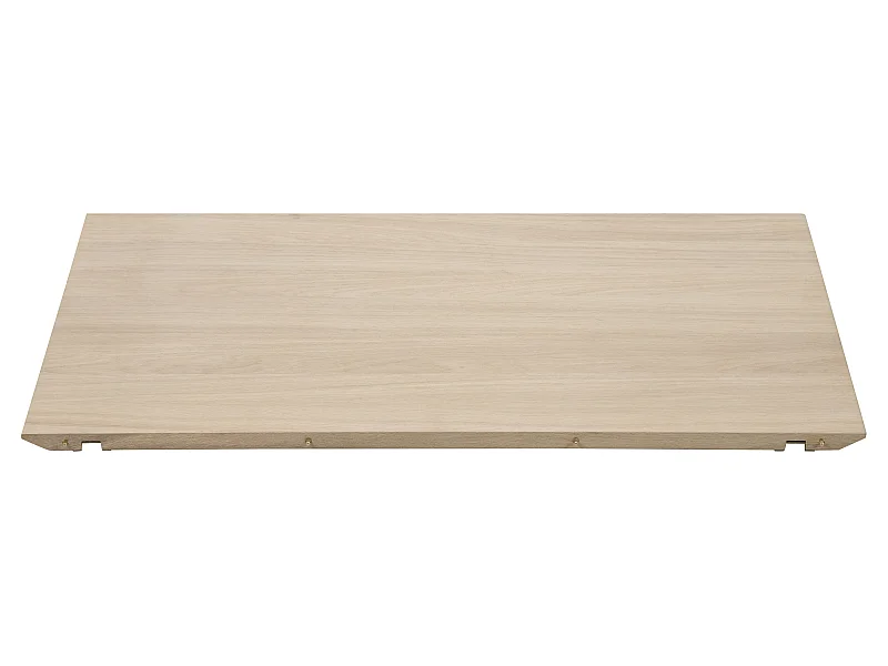 Canes Plaques d'insertion 2 pièces Placage chêne teinté blanc