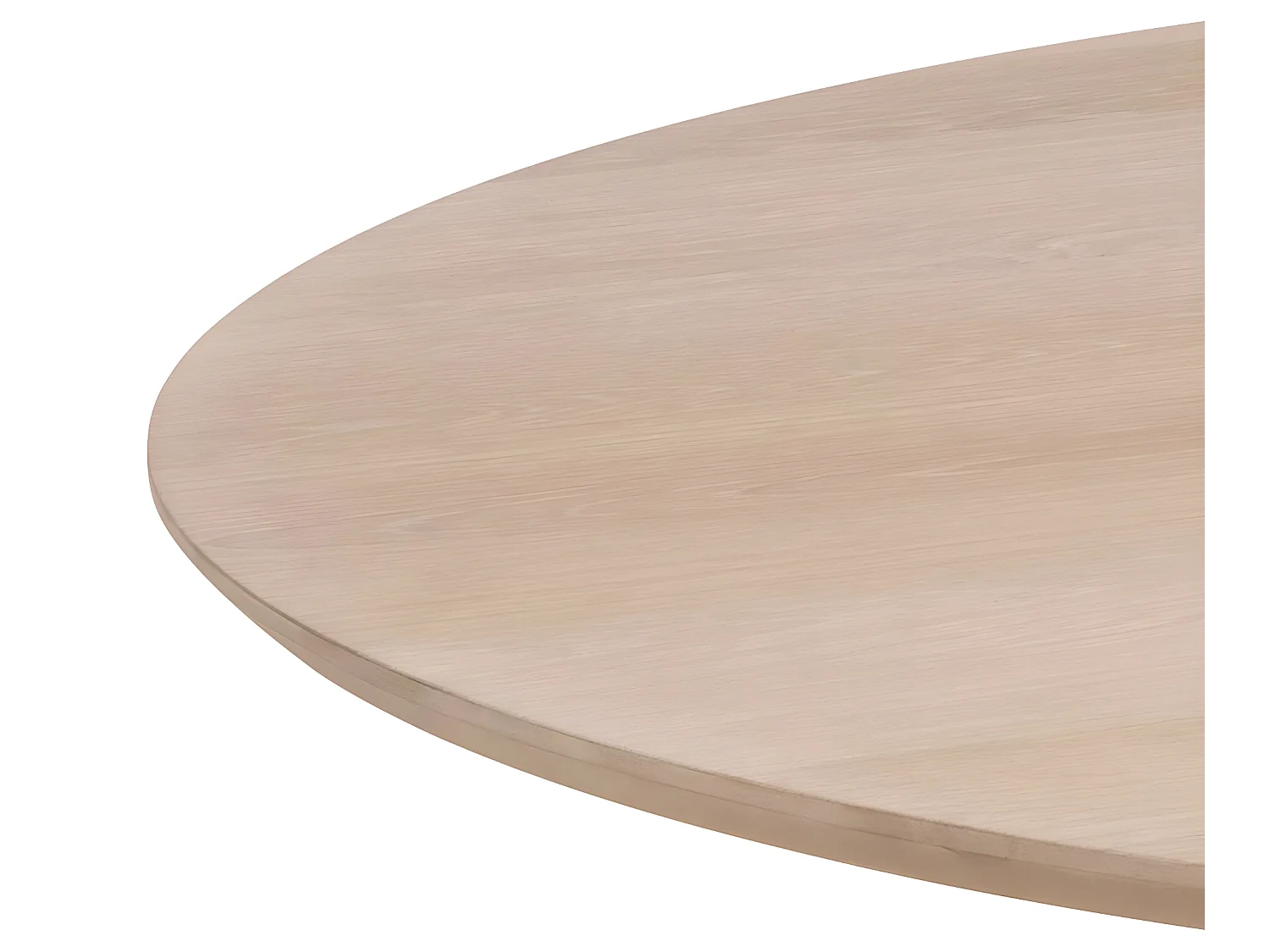 Chrissy eetkamertafel Ø120cm natuur.