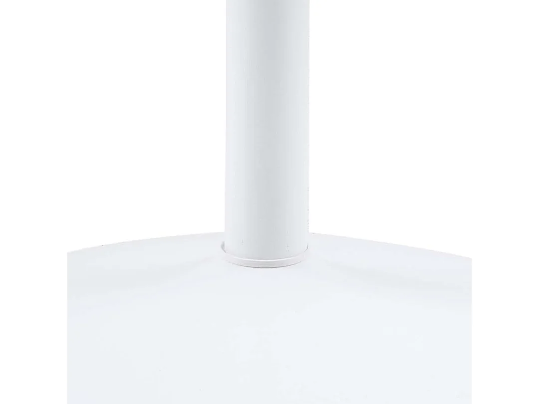 IBIZA Table de salle à manger Ø110 cm, blanc.