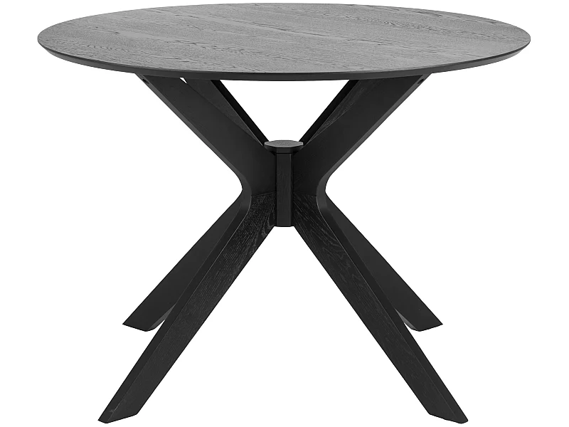 Duffy eetkamertafel zwart.