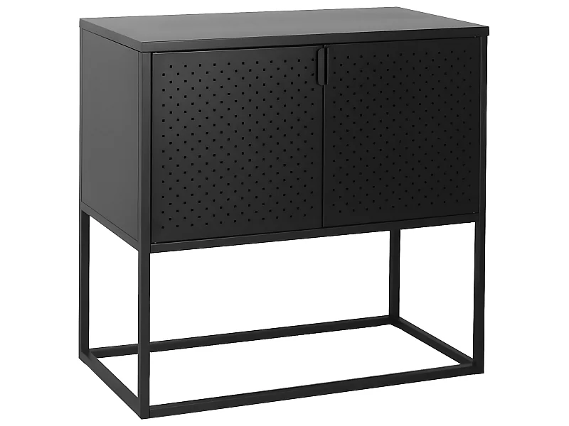 News Sideboard mit 2 Türen schwarz.