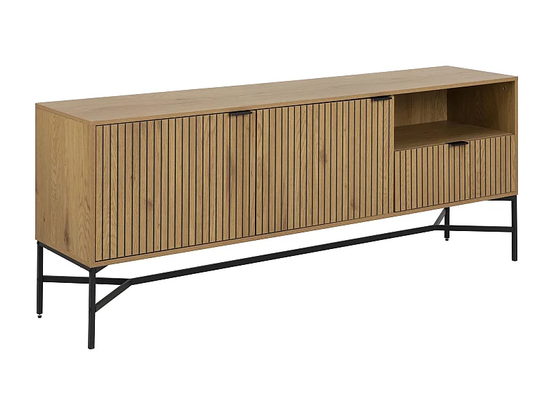 Jaipur Sideboard 2 Türen, 1 Schublade, 1 Ablage Wild Eiche dekor.