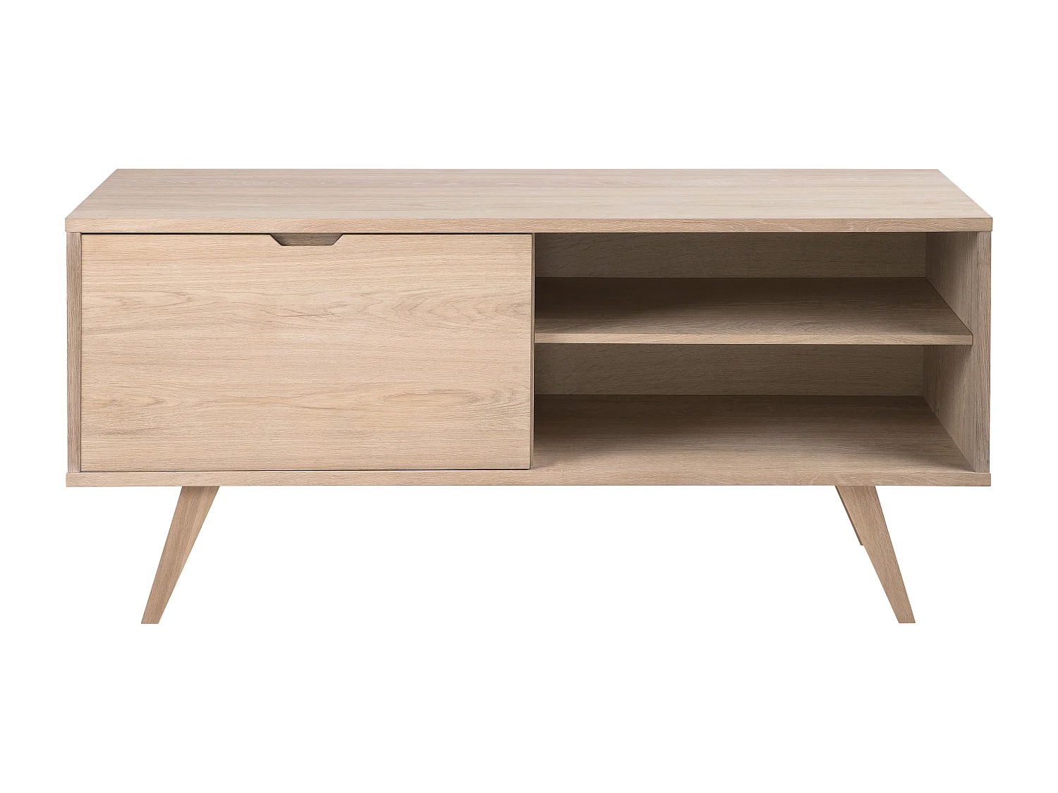 A-Line dressoir met 1 deur en 4 laden, eik.