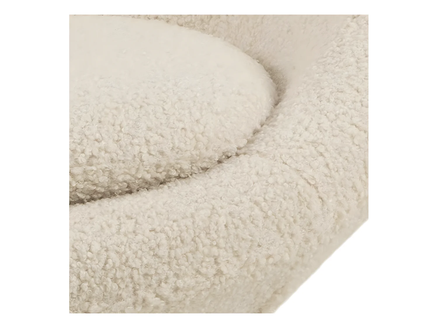 Sillón central beige.