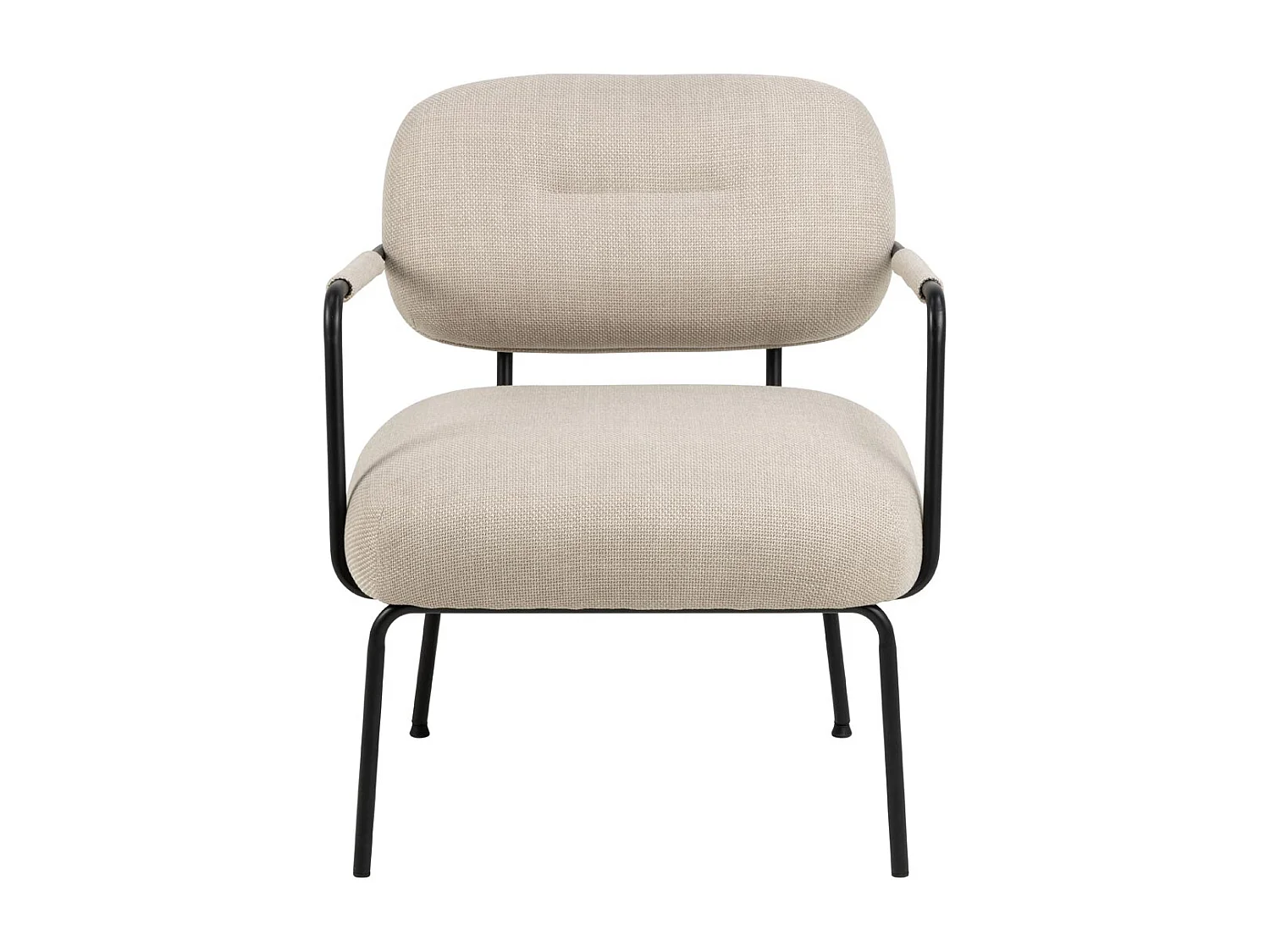 Dillon Sessel mit Armlehne beige.