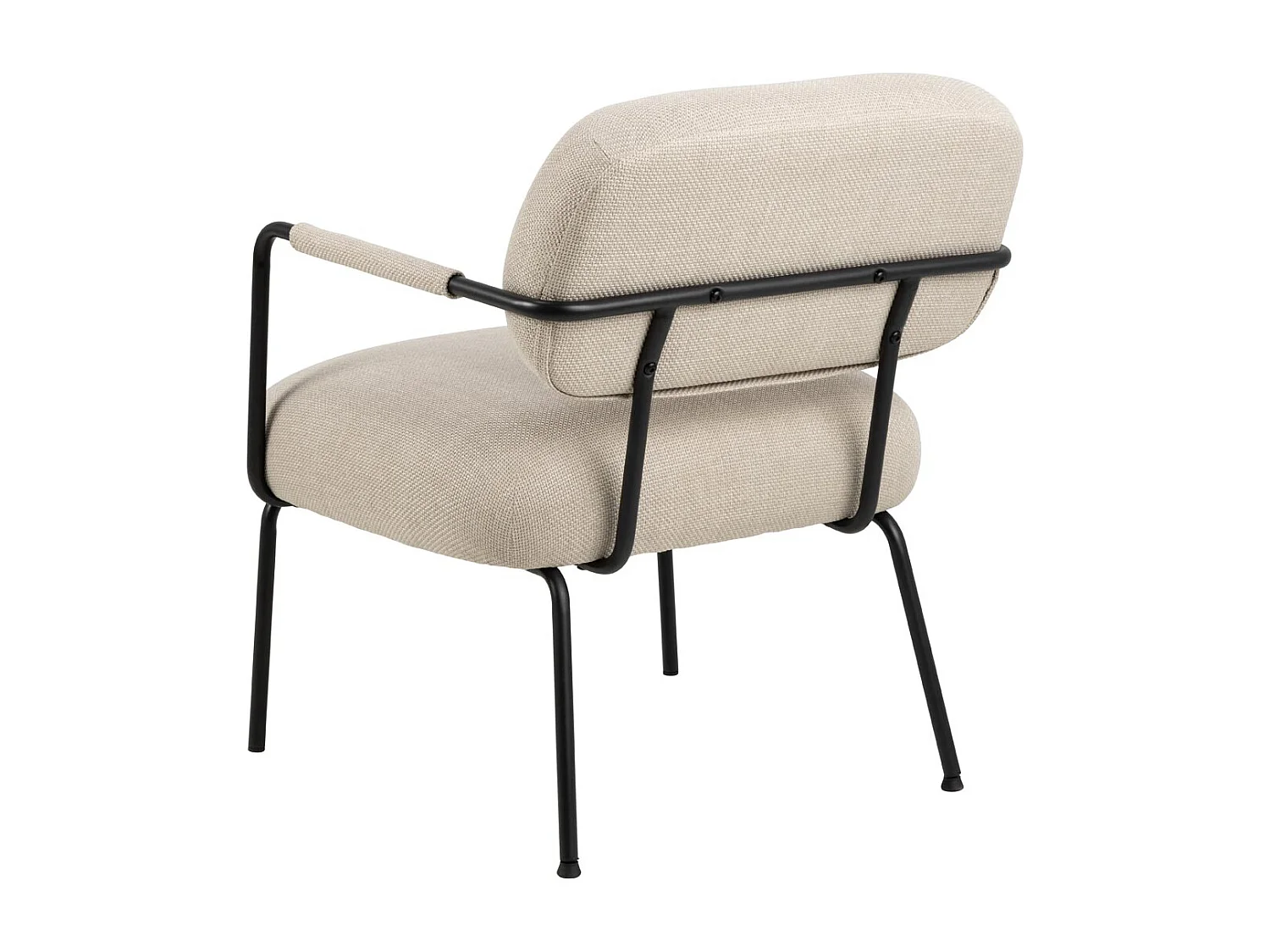 Dillon fauteuil avec accoudoirs beige.