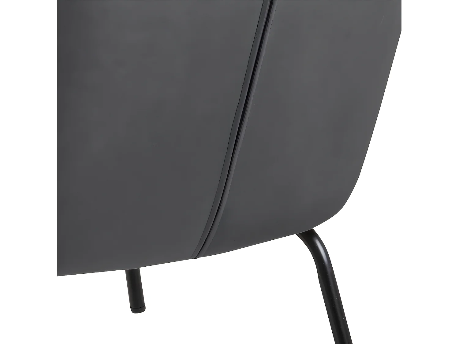 Melissa Sessel Velours grau.