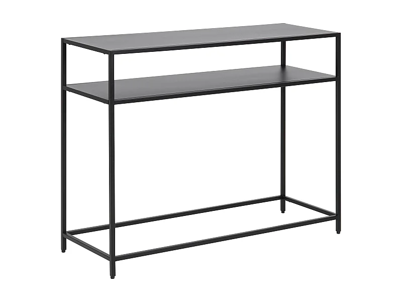 Newcastle Konsolentisch 1 Regal schwarz.