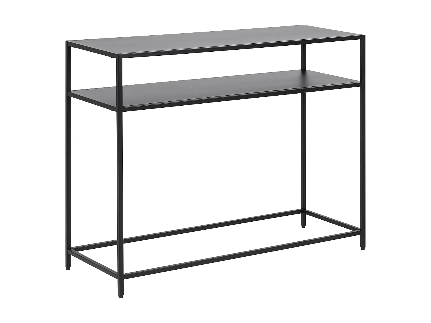 Nest sidetable 1 plank zwart.