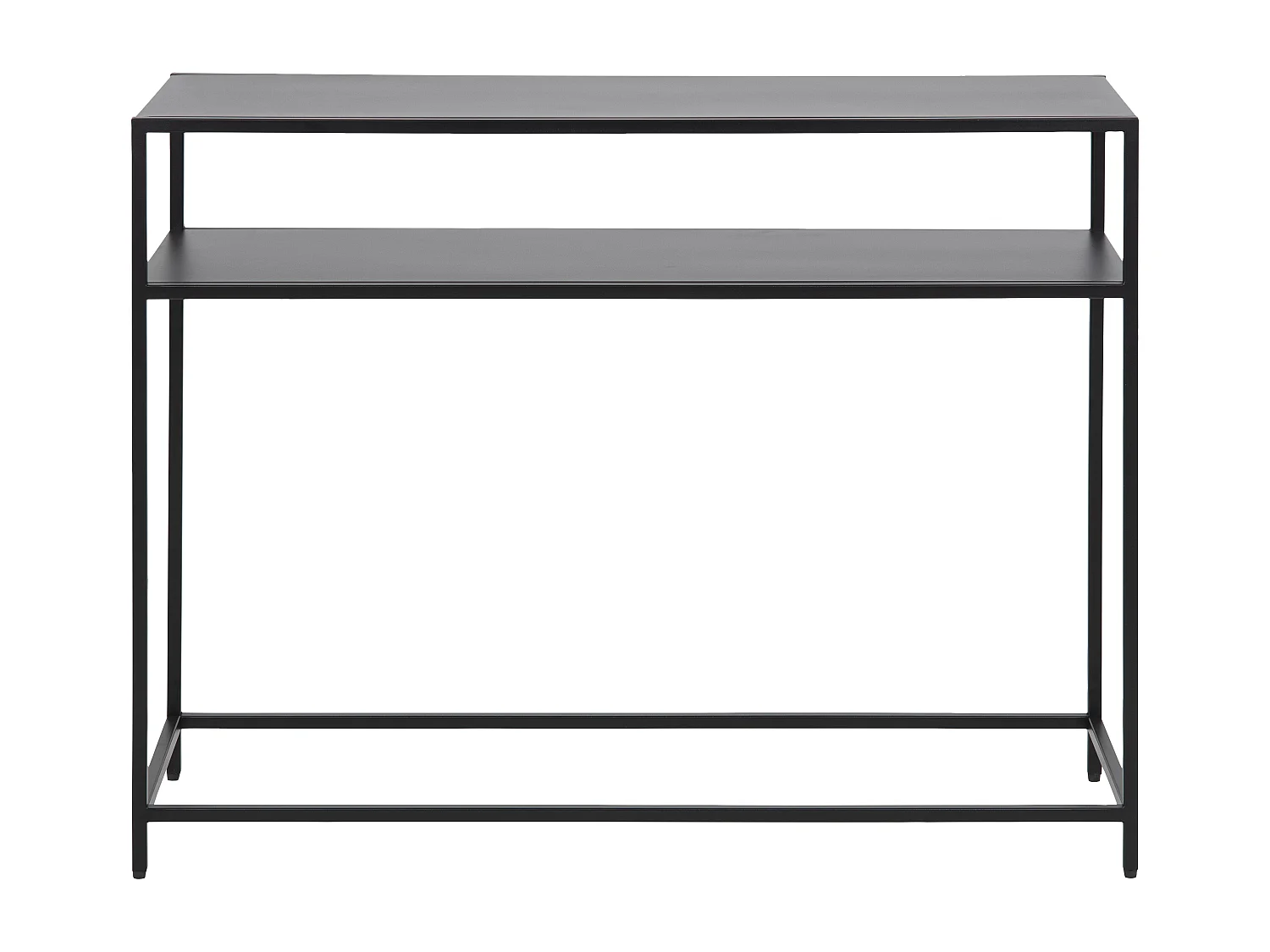 Nest sidetable 1 plank zwart.