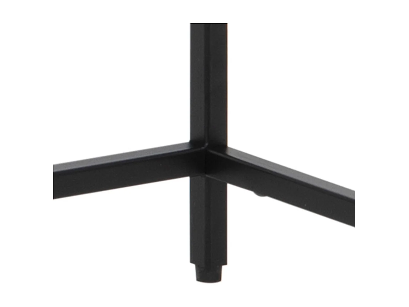 Nest sidetable 1 plank zwart.