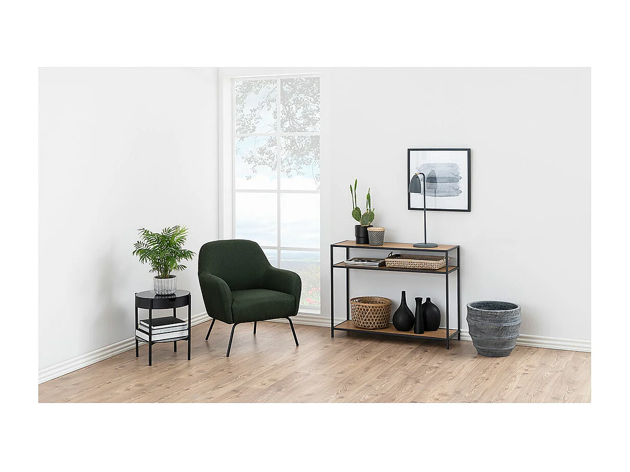 Sea sidetable 2 planken natuur.