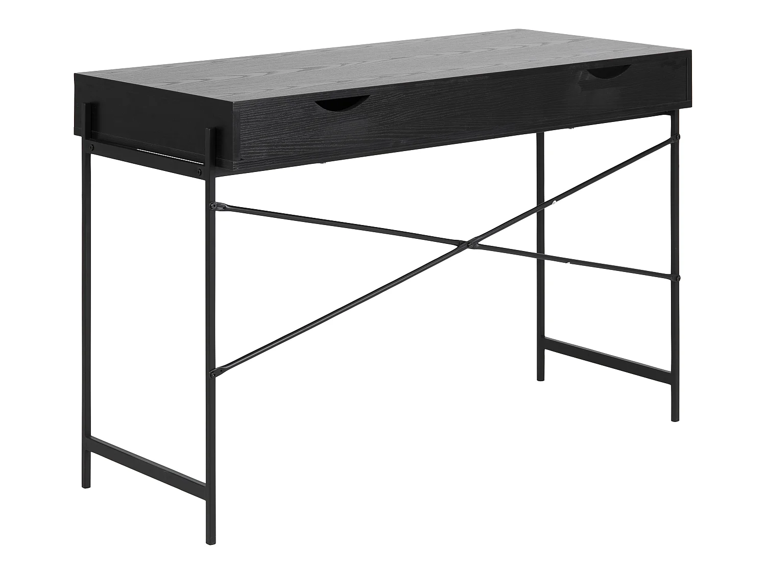 Angus bureau schuifdeur zwart.