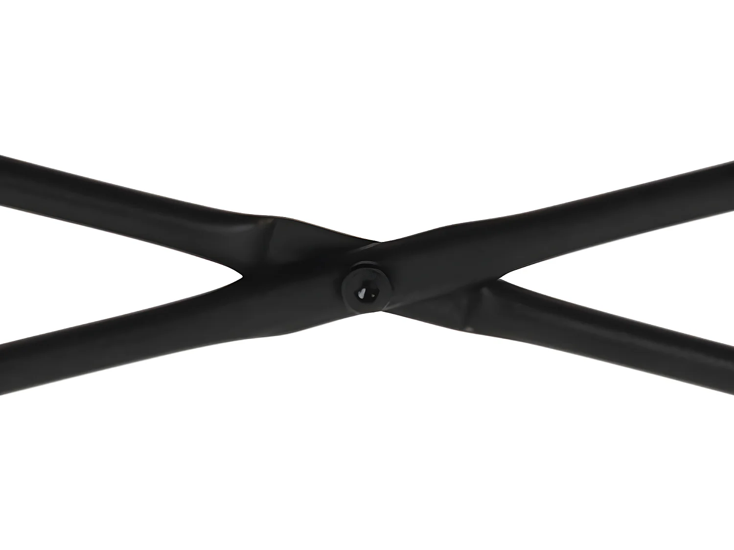 Bureau contemporain avec rangement et pieds métal - MAEL