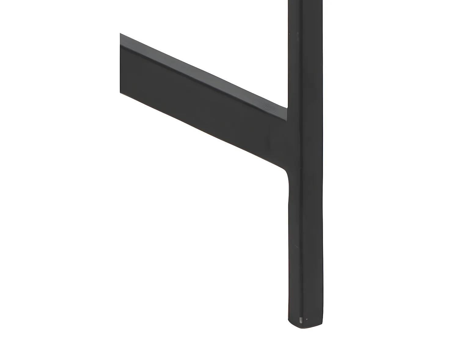 Bureau contemporain avec rangement et pieds métal - MAEL