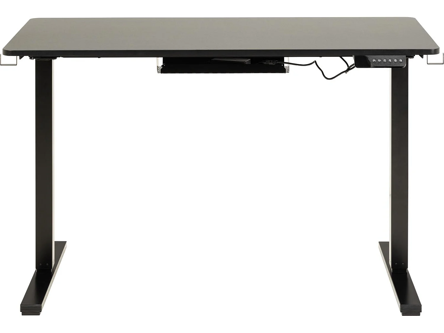 Cairo bureau réglable en hauteur noir.