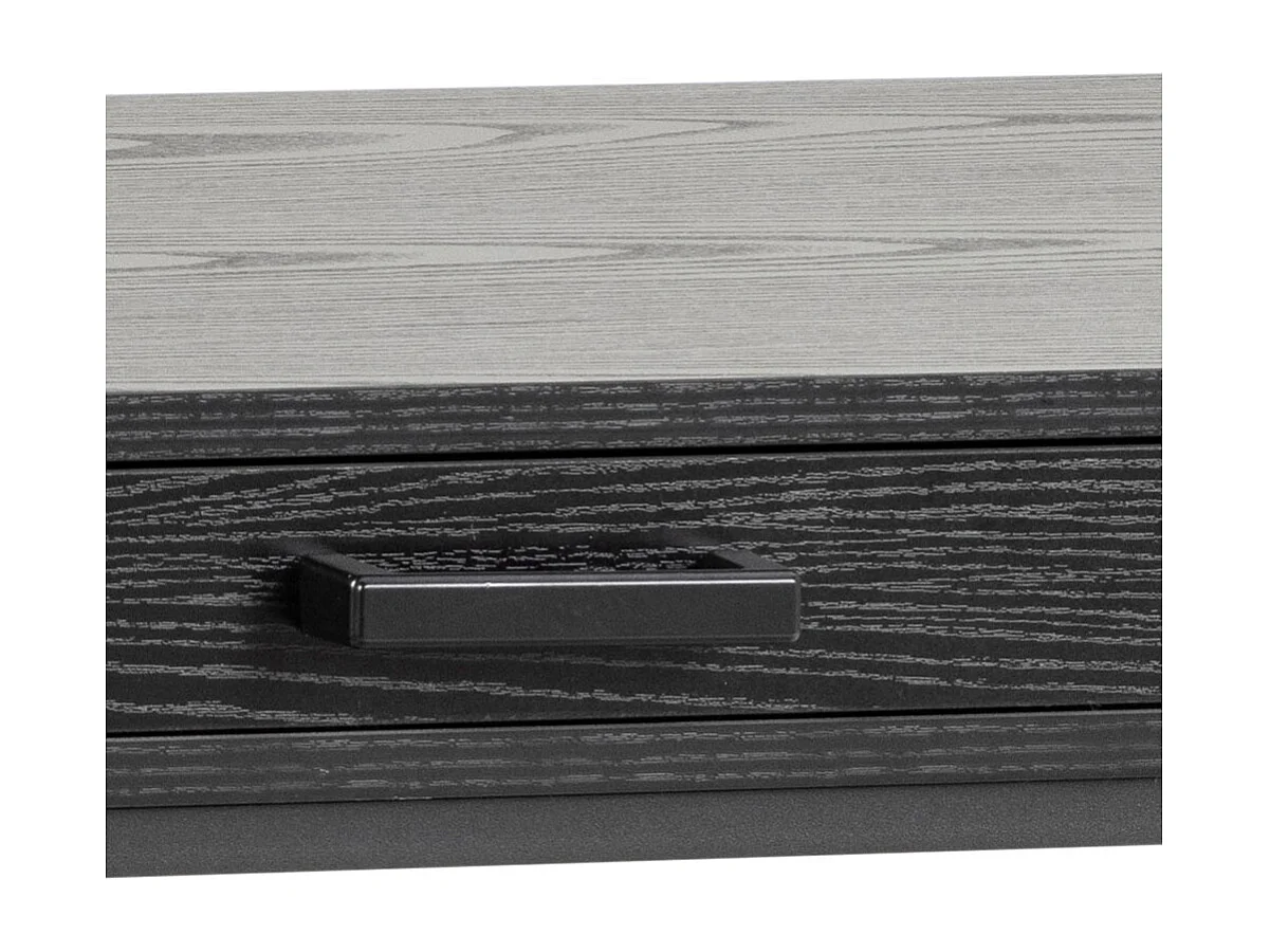 Seaford Schreibtisch 1 Schublade schwarz.