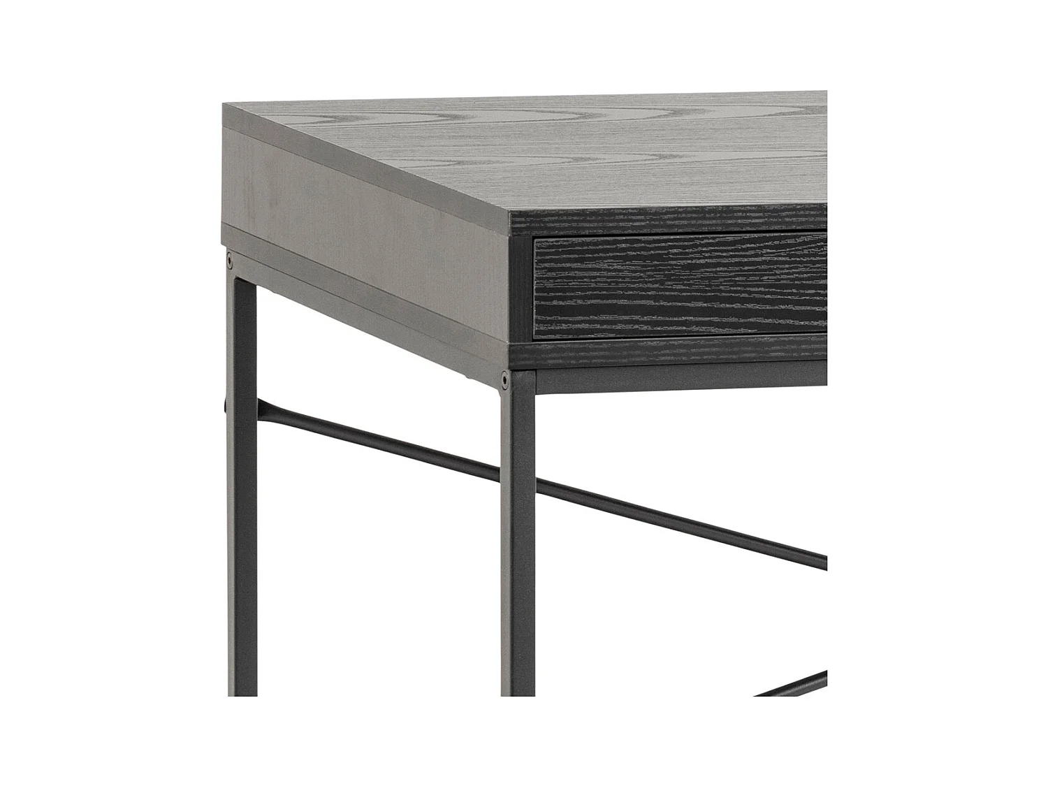 Seaford bureau 1 tiroir noire.