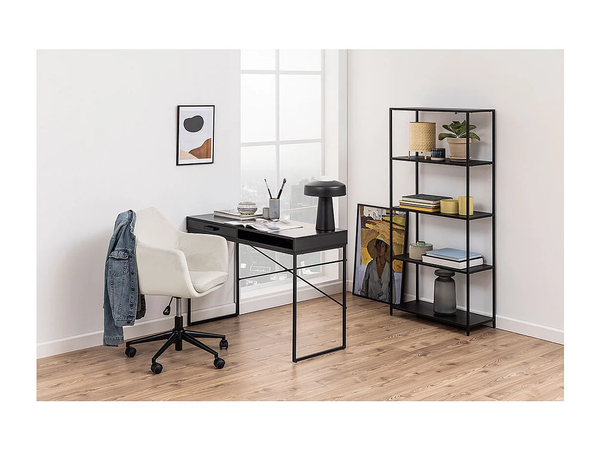 Sea bureau 1 lade zwart.