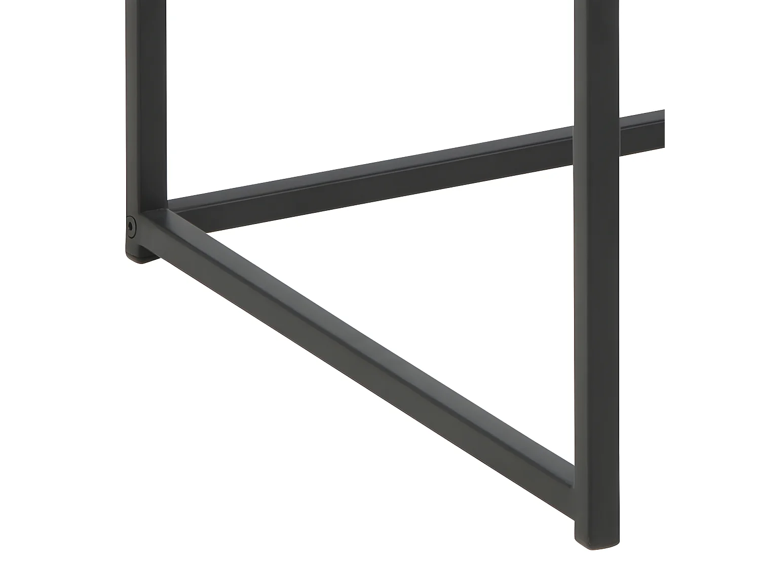 Bureau Sea B, placage chêne sauvage, noir.