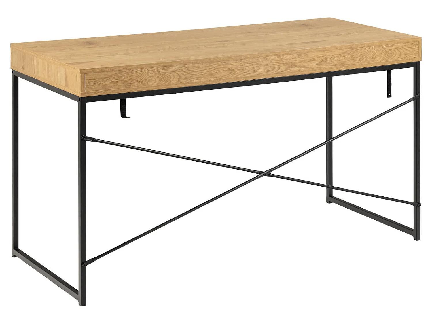 Sea bureau 1 lade, 1 compartiment naturel, zwart.