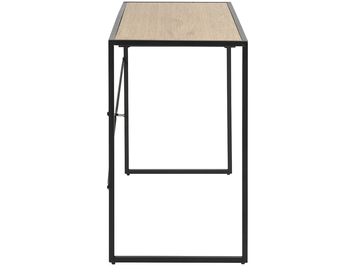 Sea Bureau 1 tiroir, chêne, noir.