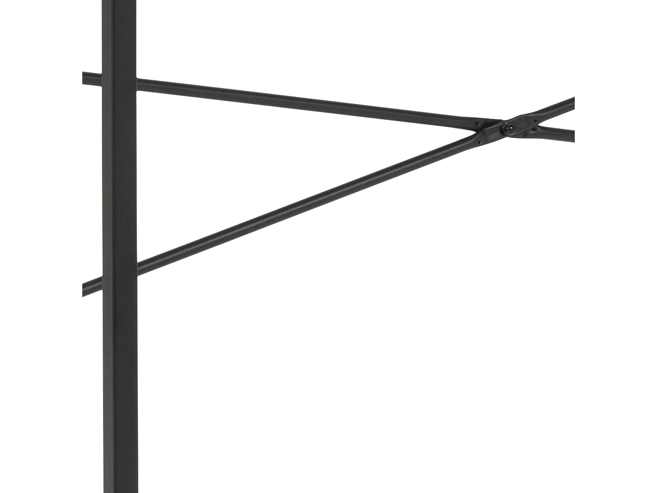 Sea Bureau 1 tiroir, chêne, noir.