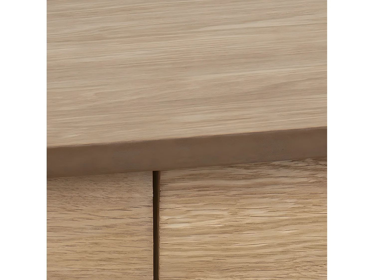 Woma Bureau avec 1 tiroir, en plaqué chêne.